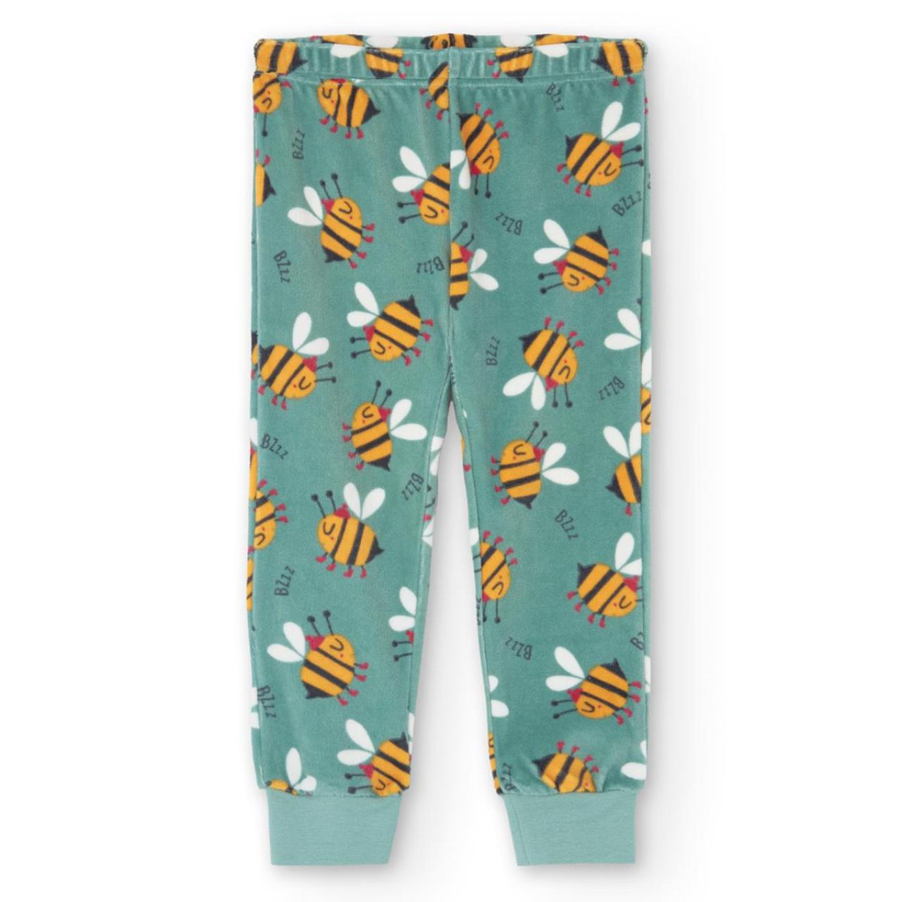 Πιτζάμα βελουτέ κορίτσι Boboli-929167-9494-Green φωτογραφία