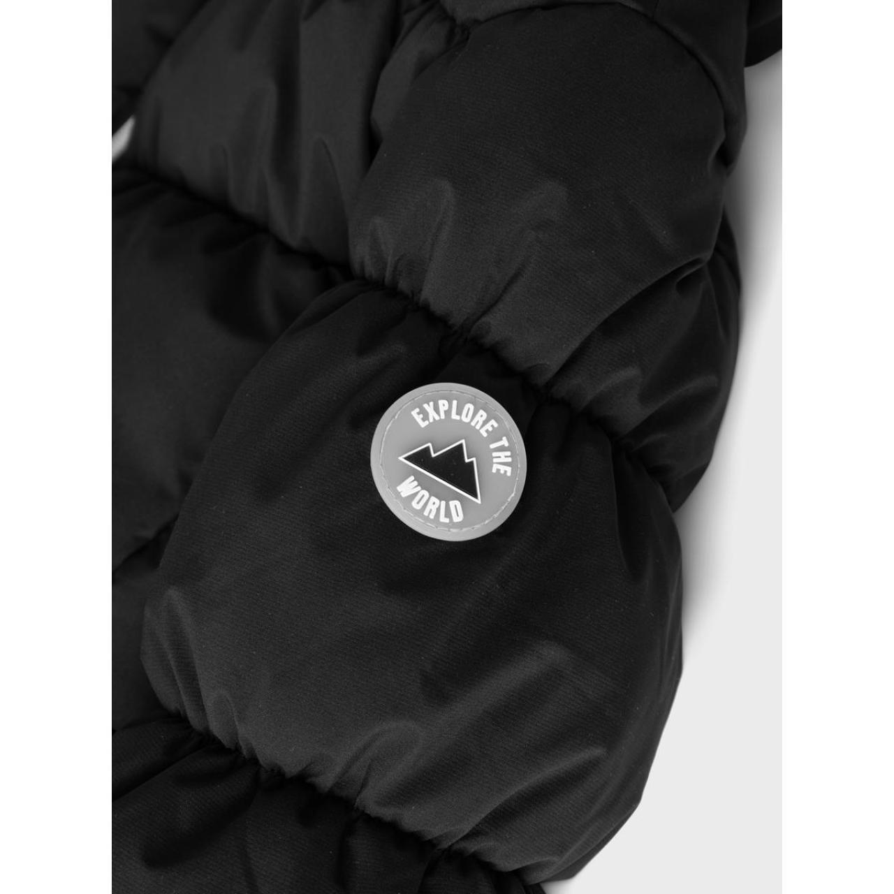 Μπουφάν κορίτσι name it-13230977-Black φωτογραφία