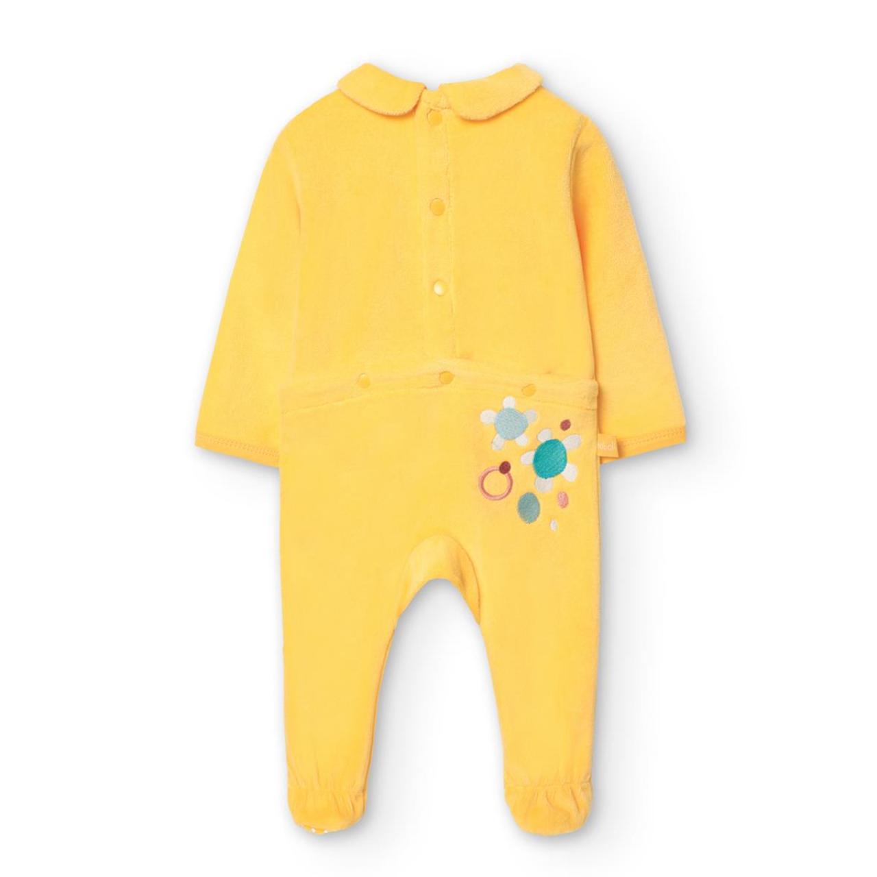 Φορμάκι βελουτέ κορίτσι Boboli-119056-1205-Yellow φωτογραφία