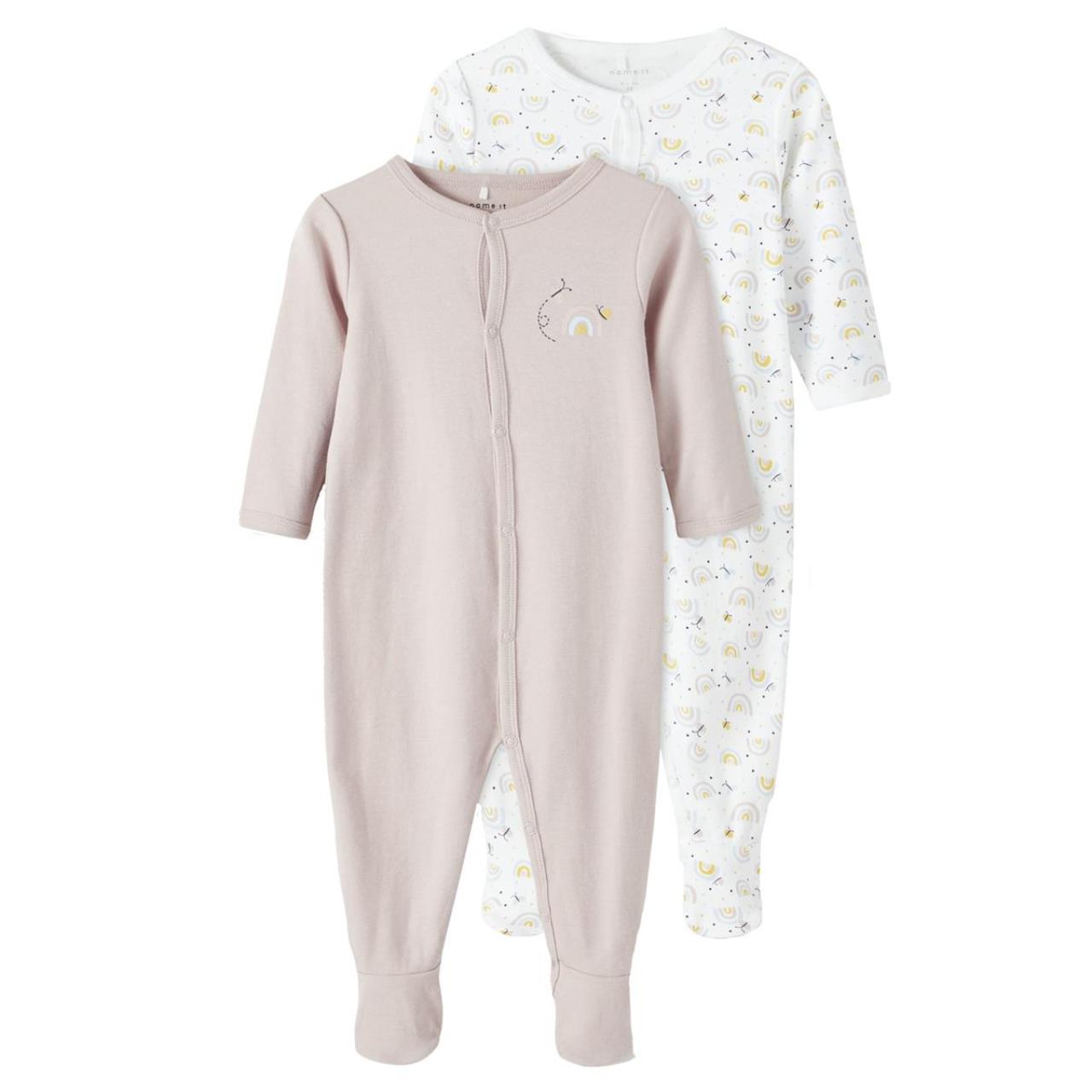 Name it Φορμάκια σετ 2 τεμ. κορίτσι Name it-13198646-Violet Ice-organic cotton