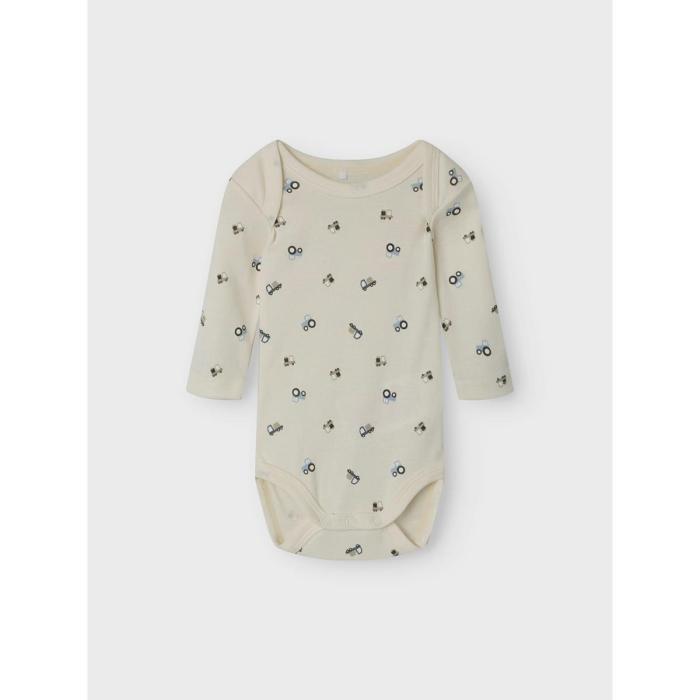 Σετ 3 τεμ. φορμάκια μπεμπέ αγόρι name it-13240982-Jet Stream-organic cotton