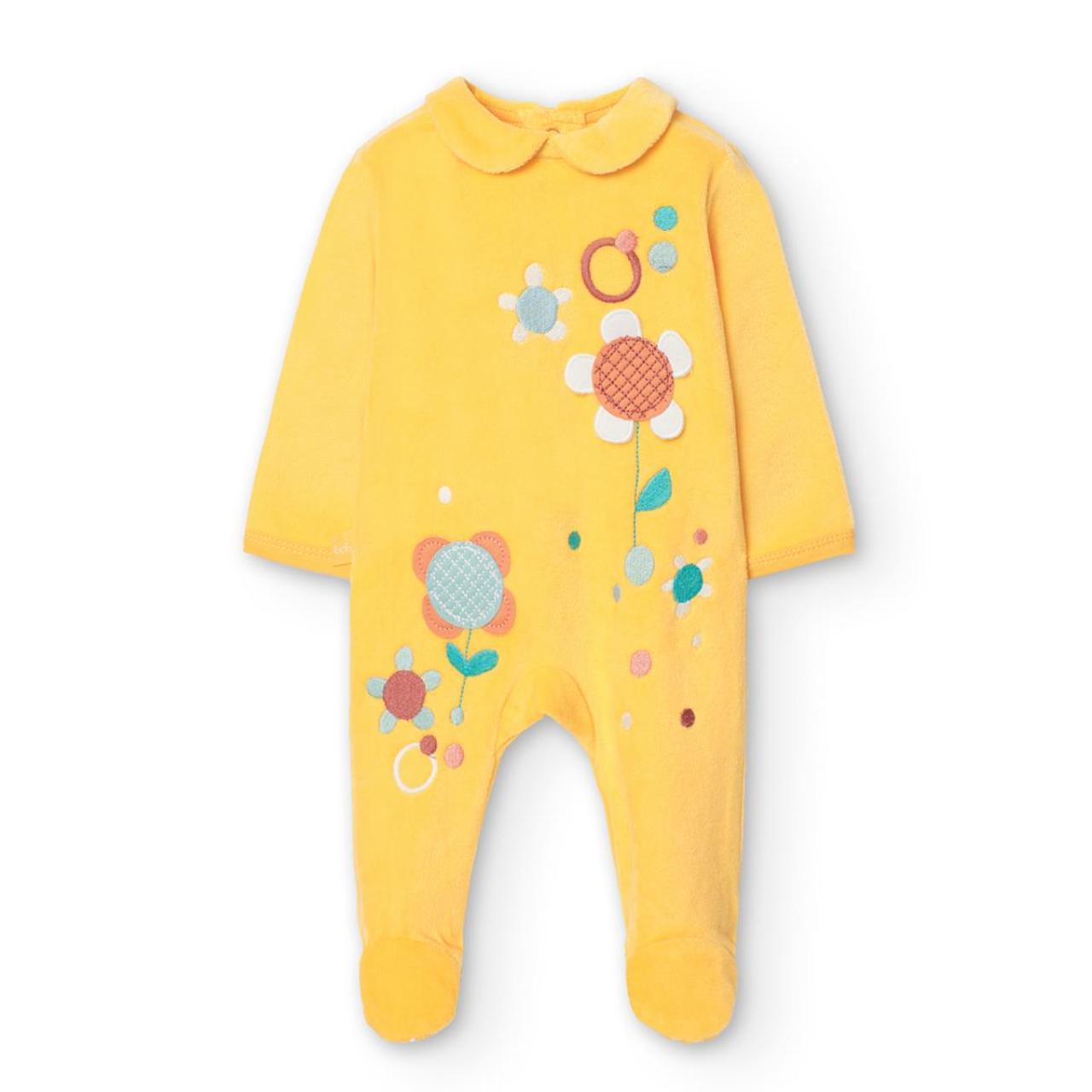 BOBOLI Φορμάκι βελουτέ κορίτσι Boboli-119056-1205-Yellow