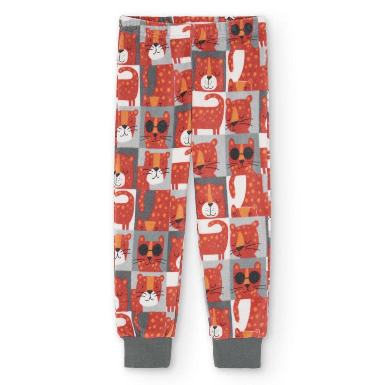 Πιτζάμα βελουτέ αγόρι Boboli-939168-9475-Red φωτογραφία