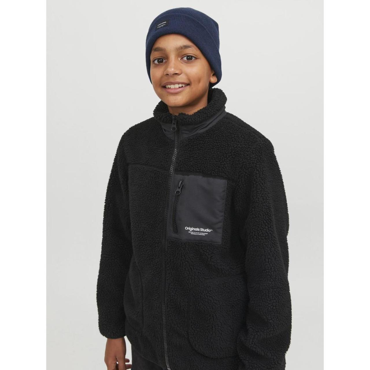 Σκούφος πλεκτός αγόρι JACK & JONES-12160311-Navy Blazer φωτογραφία