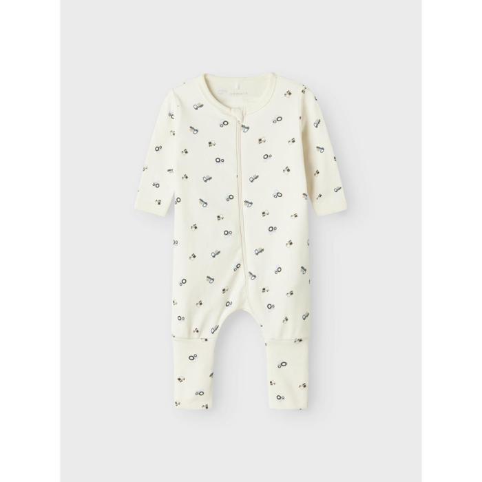 Φορμάκια σετ 2 τεμ. μπεμπέ αγόρι Name it-13240990-Jet Stream-organic cotton