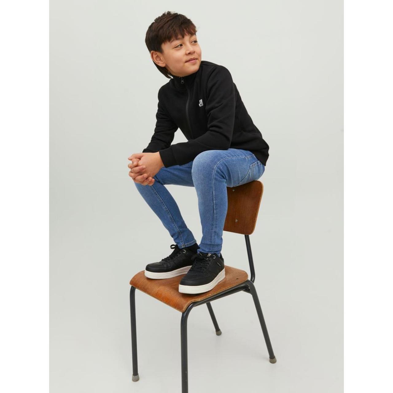 Παντελόνι τζιν skinny αγόρι Jack & Jones-12237497-Blue Denim φωτογραφία