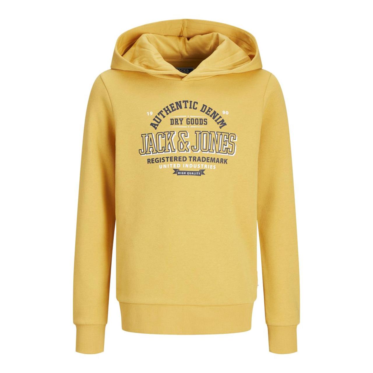 Μπλούζα φούτερ αγόρι Jack & Jones-12258823-Honey gold φωτογραφία