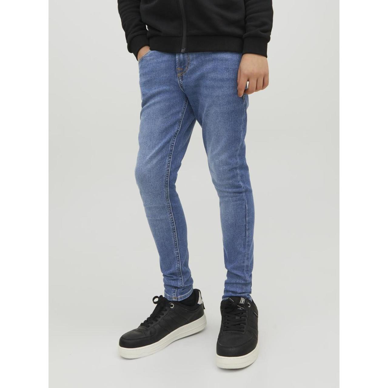 Παντελόνι τζιν skinny αγόρι Jack & Jones-12237497-Blue Denim φωτογραφία
