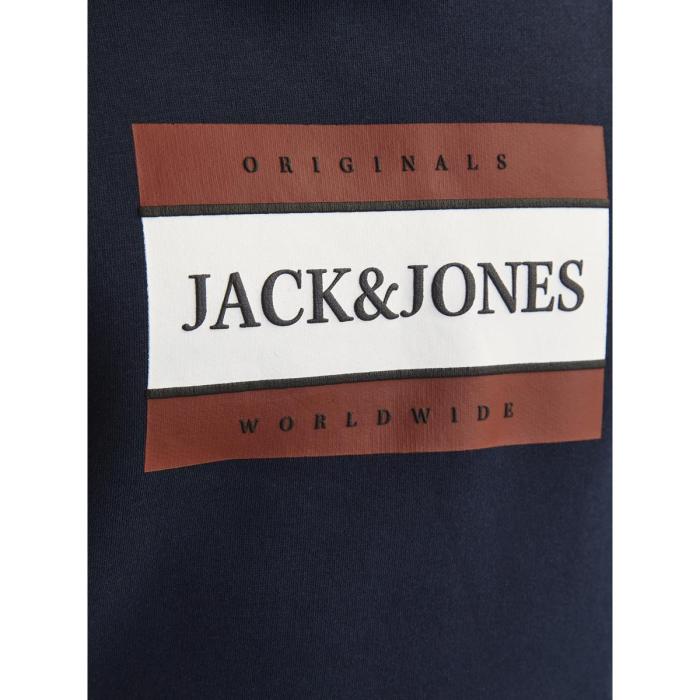 Μπλούζα φούτερ αγόρι JACK & JONES-12263243-Sky Captain