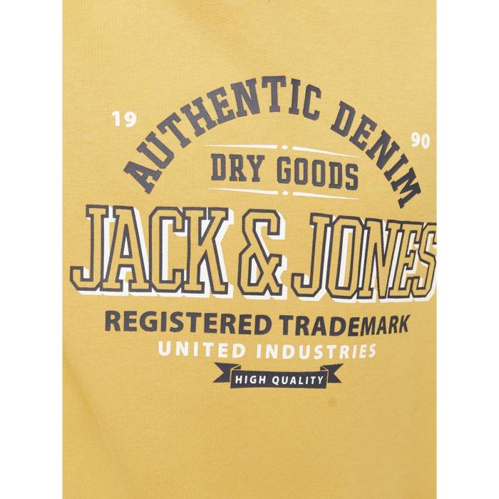 Μπλούζα φούτερ αγόρι Jack & Jones-12258823-Honey gold