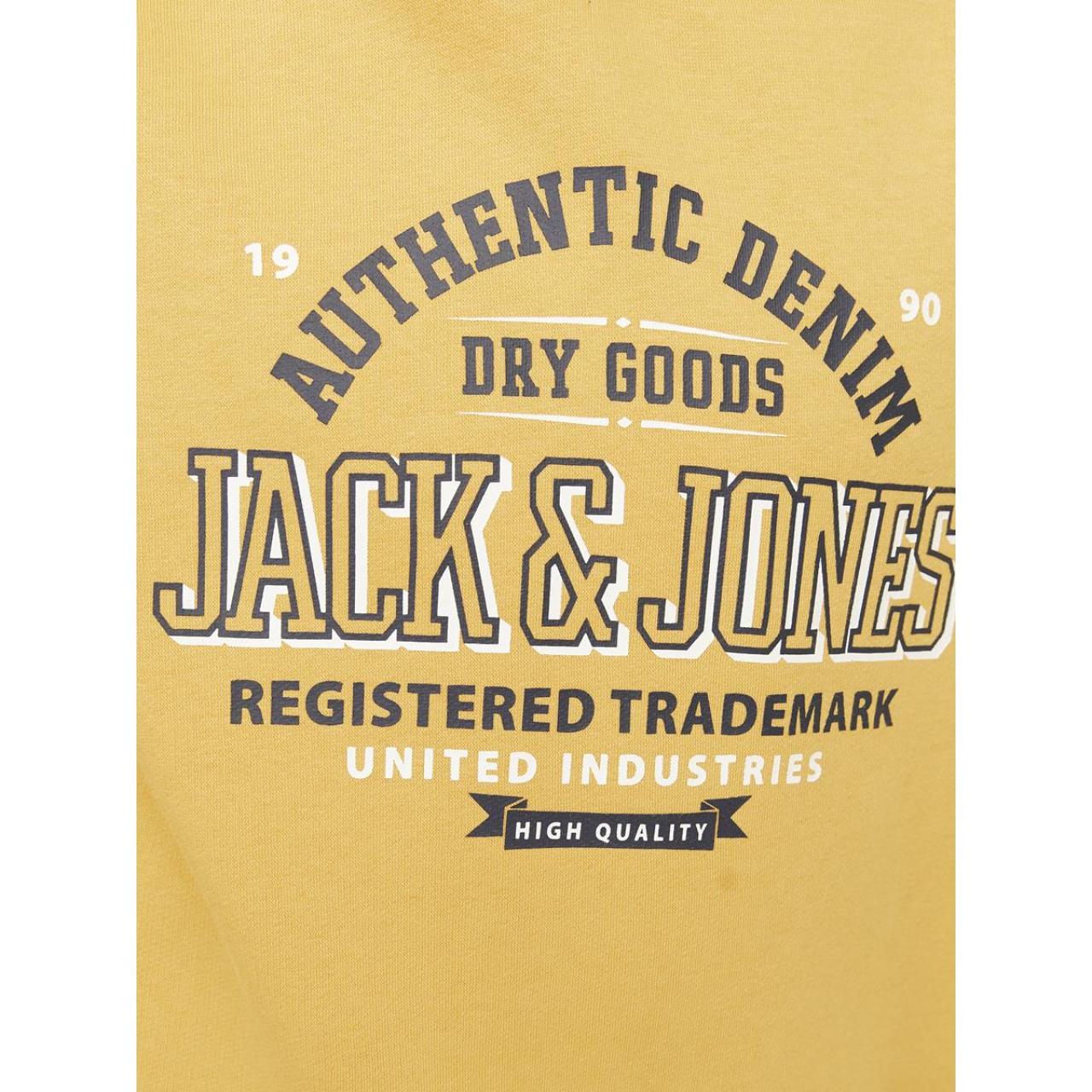 Μπλούζα φούτερ αγόρι Jack & Jones-12258823-Honey gold φωτογραφία