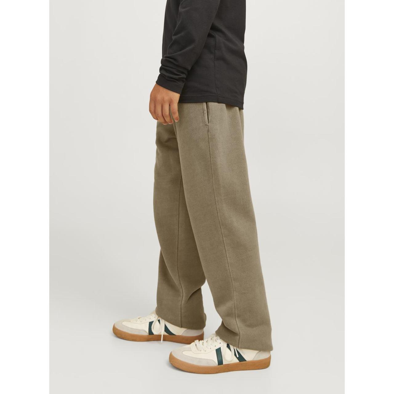 Παντελόνι φούτερ αγόρι JACK & JONES-12274794-Silver Sage φωτογραφία
