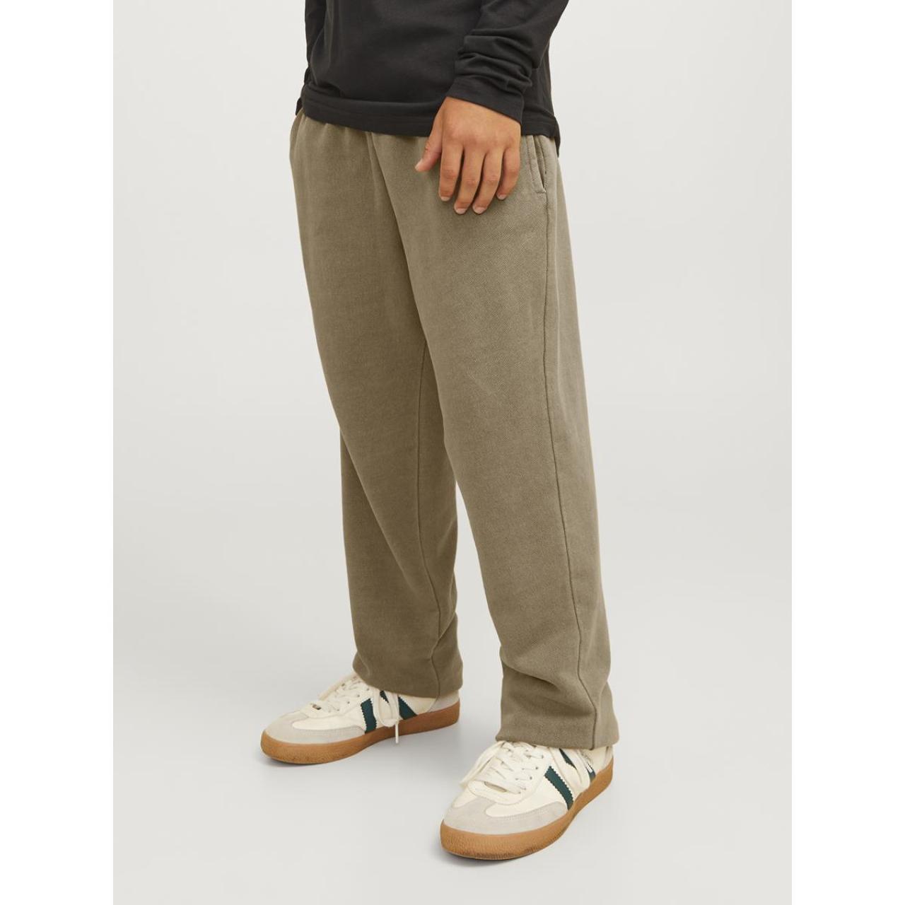 Παντελόνι φούτερ αγόρι JACK & JONES-12274794-Silver Sage φωτογραφία
