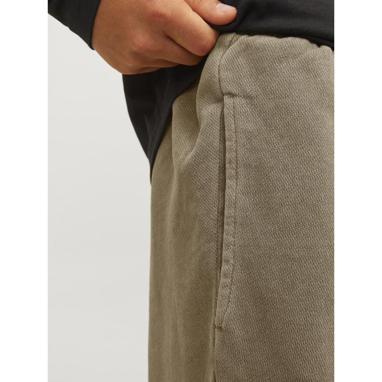Παντελόνι φούτερ αγόρι JACK & JONES-12274794-Silver Sage φωτογραφία