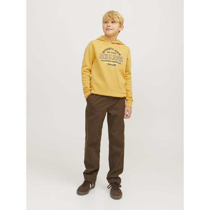 Μπλούζα φούτερ αγόρι Jack & Jones-12258823-Honey gold