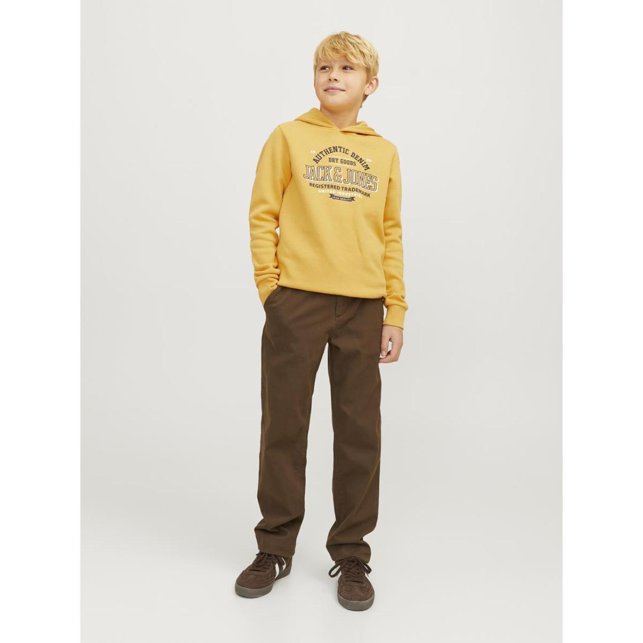 Μπλούζα φούτερ αγόρι Jack & Jones-12258823-Honey gold φωτογραφία
