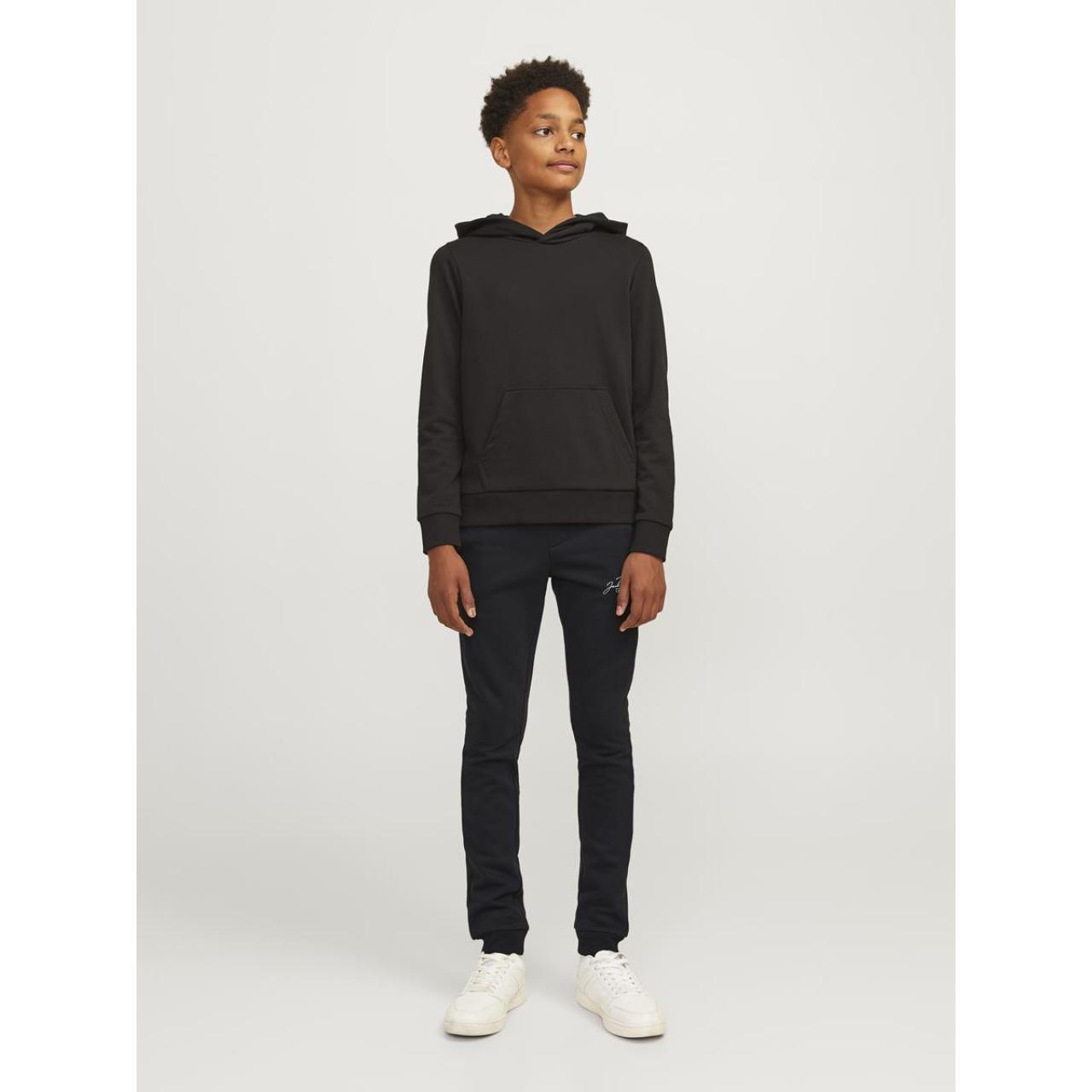 Παντελόνι φούτερ αγόρι JACK & JONES-12260863-Black φωτογραφία
