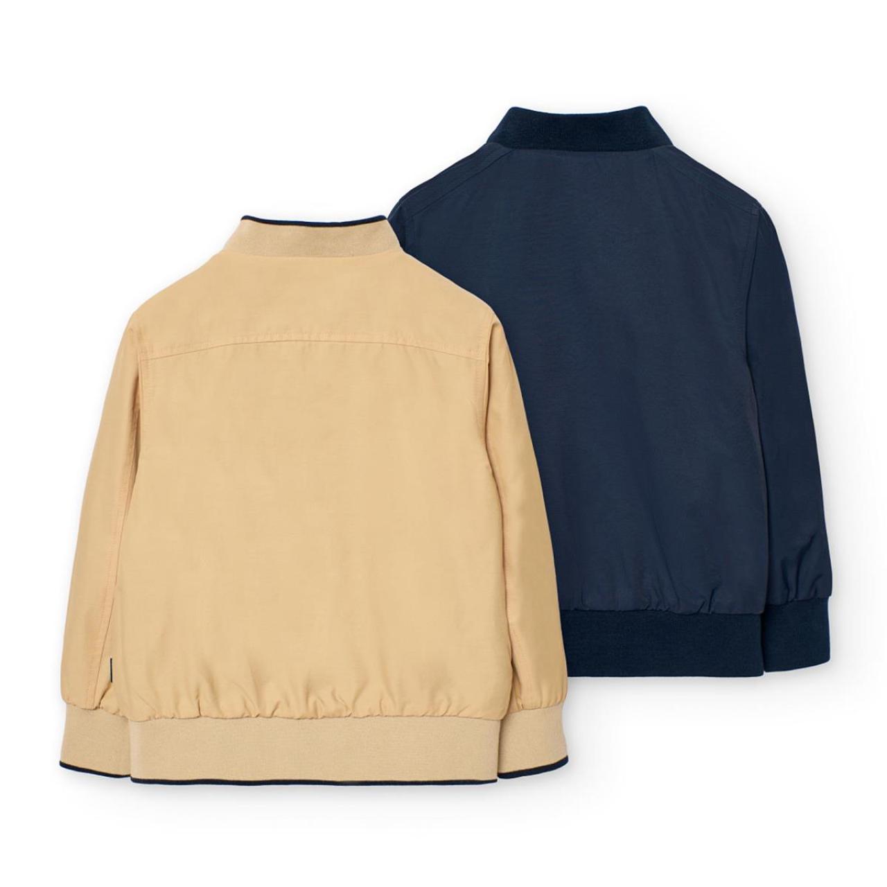 Μπουφάν λεπτό διπλής όψης αγόρι Boboli-731326-2440-Navy φωτογραφία