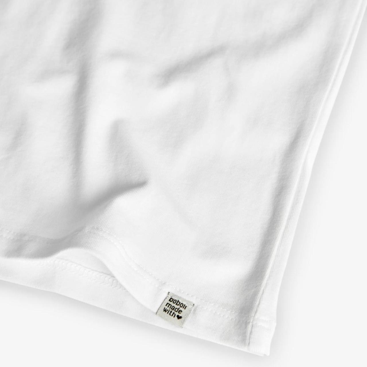 Μπλούζα μακό κορίτσι Boboli-441010-1100-White φωτογραφία