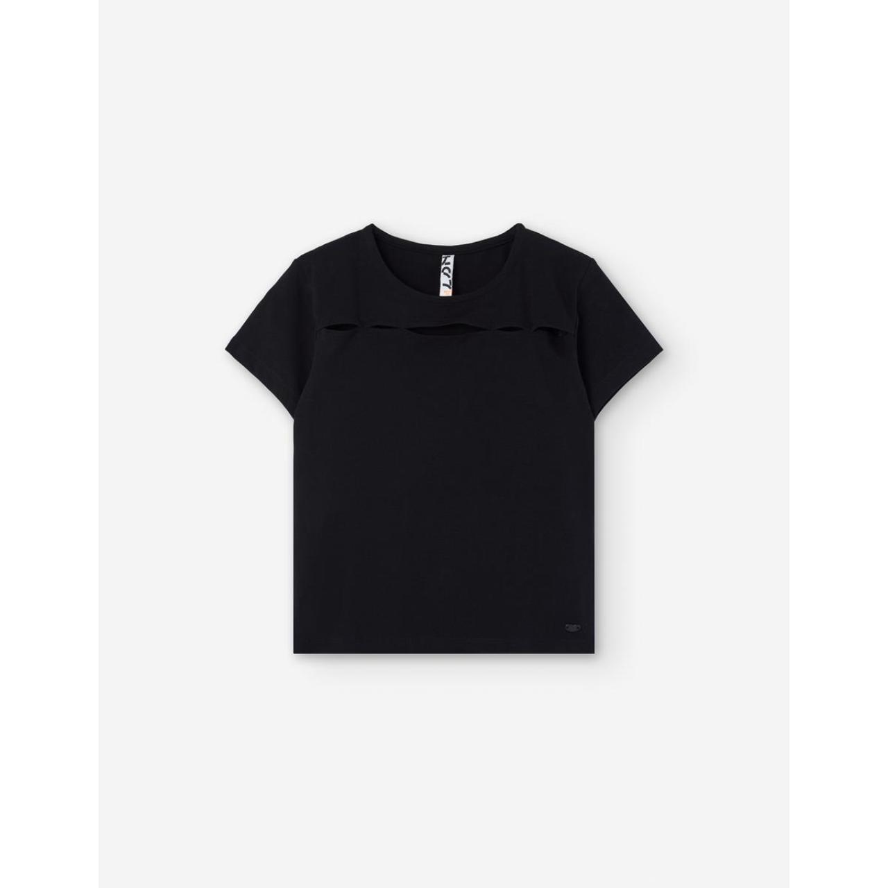 LOSAN Μπλούζα μακό κορίτσι Losan-LJGAP0103_25004-BLACK