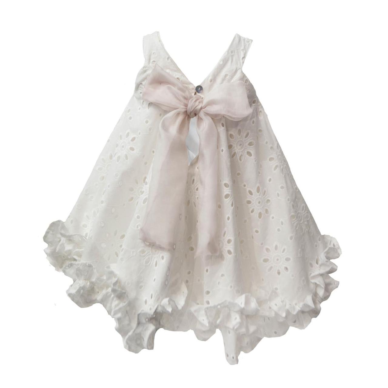 Φόρεμα δαντέλα κορίτσι two in a castle-T6266-OFF WHITE φωτογραφία