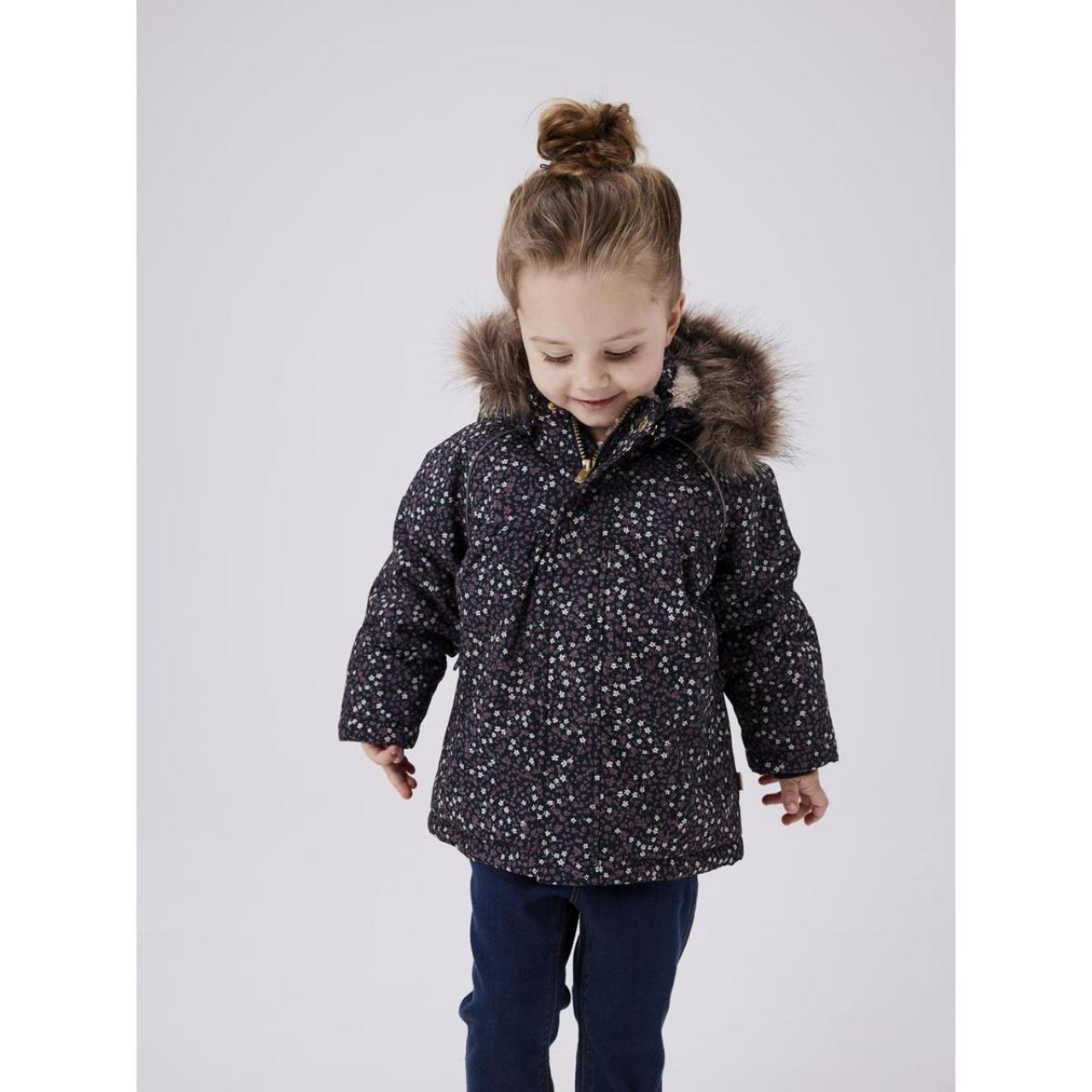 Μπουφάν snow σκι κορίτσι name it-13230596-Dark Sapphire φωτογραφία