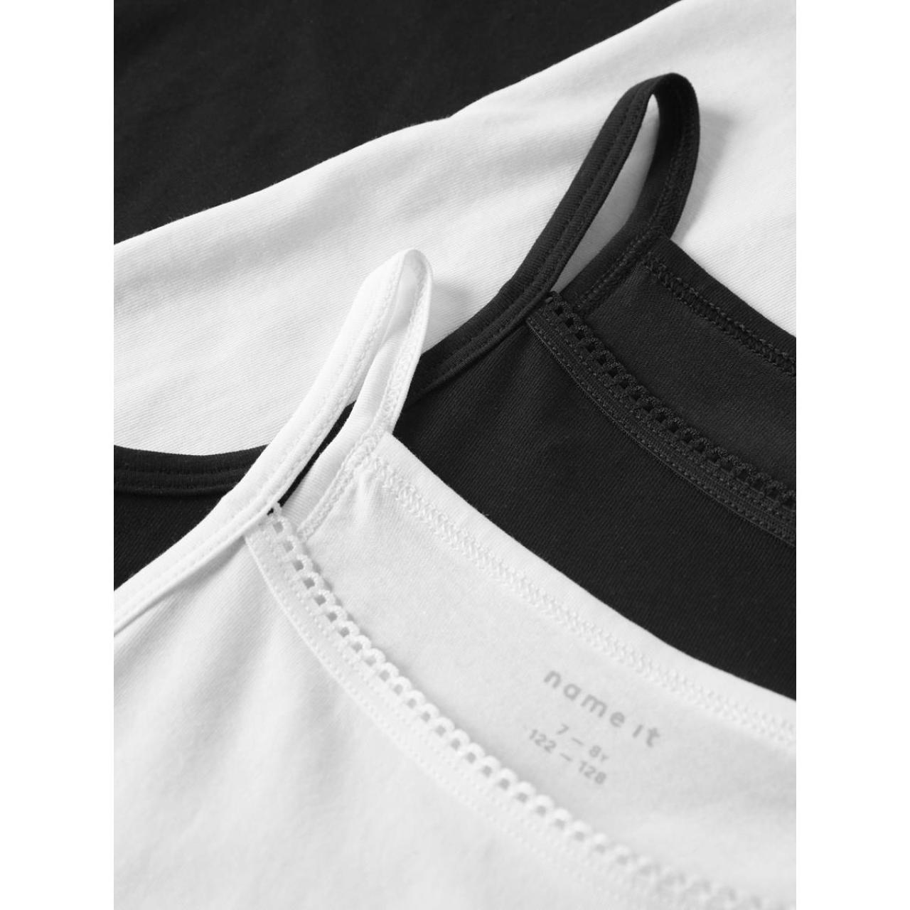 Φανελάκια αμάνικα σετ 4 τεμ.name it-13243389-Black φωτογραφία