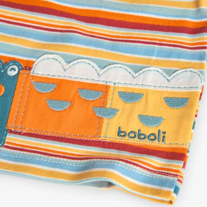 Σετ μακό μπεμπέ αγόρι Boboli-121172-9570-Multicolor