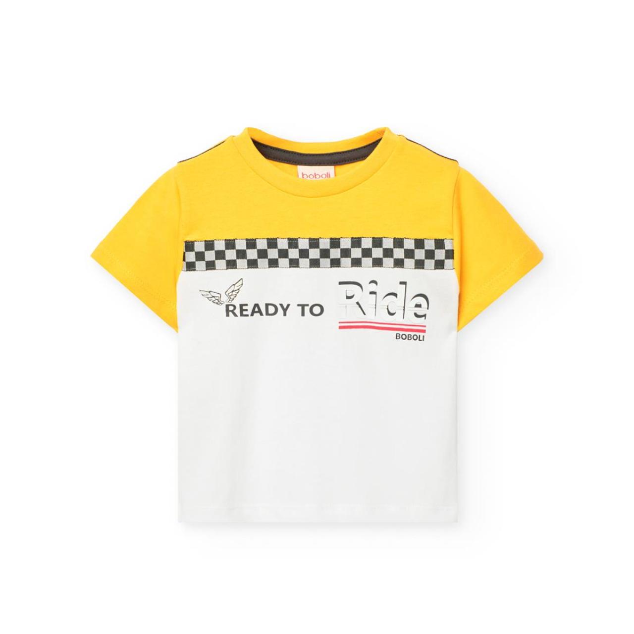 BOBOLI Μπλούζα μακό αγόρι Boboli-341064-1220-Yellow