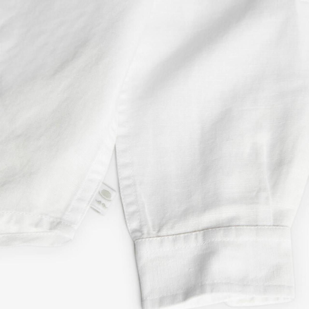 Πουκάμισο λινό αγόρι Boboli-711010-1100-White