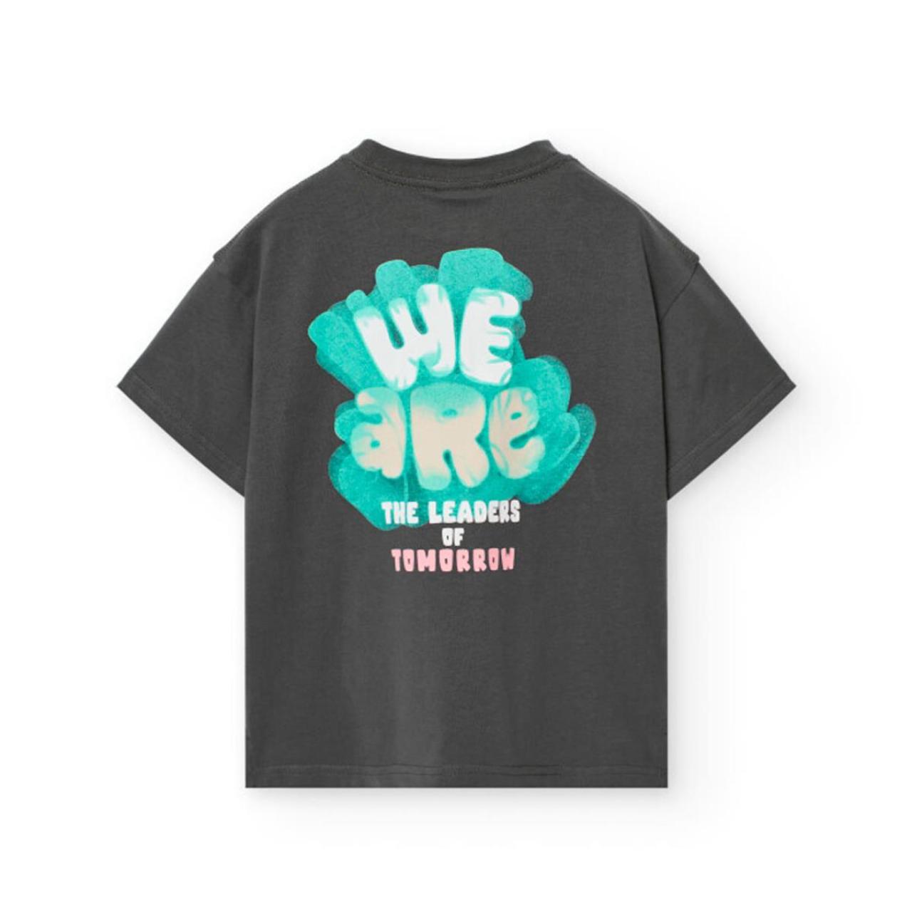 Μπλούζα μακό αγόρι Boboli-511041-8116-Anthracite φωτογραφία