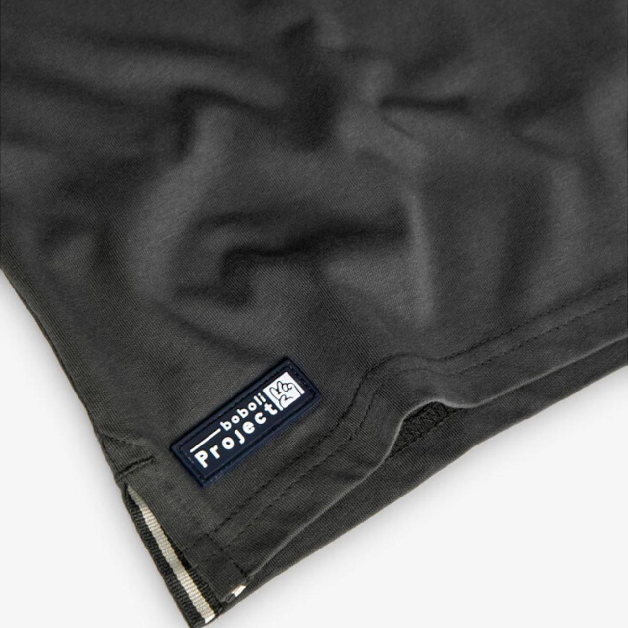 Μπλούζα μακό αγόρι Boboli-511041-8116-Anthracite φωτογραφία