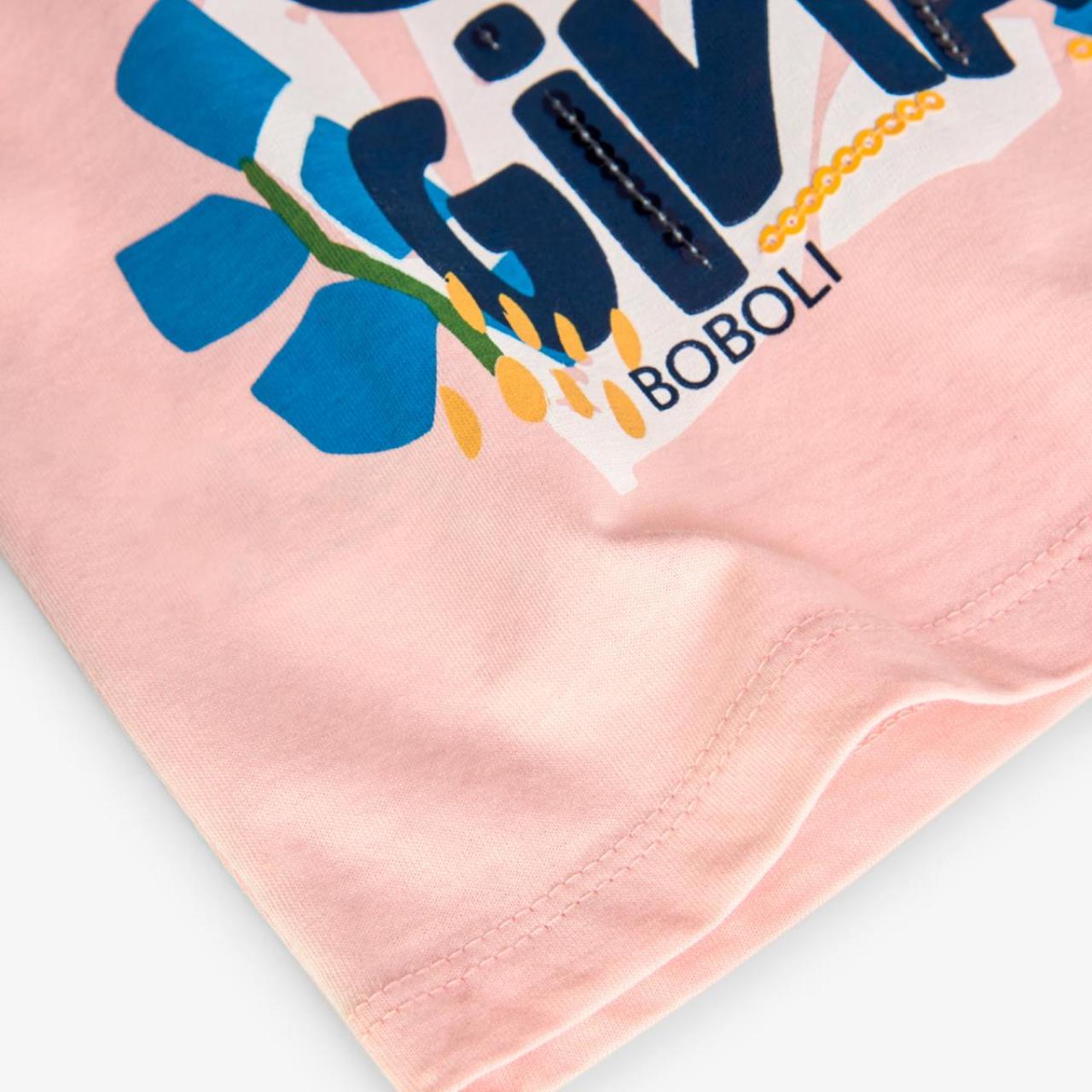 Μπλούζα μακό κορίτσι Boboli-201171-3885-Pink φωτογραφία