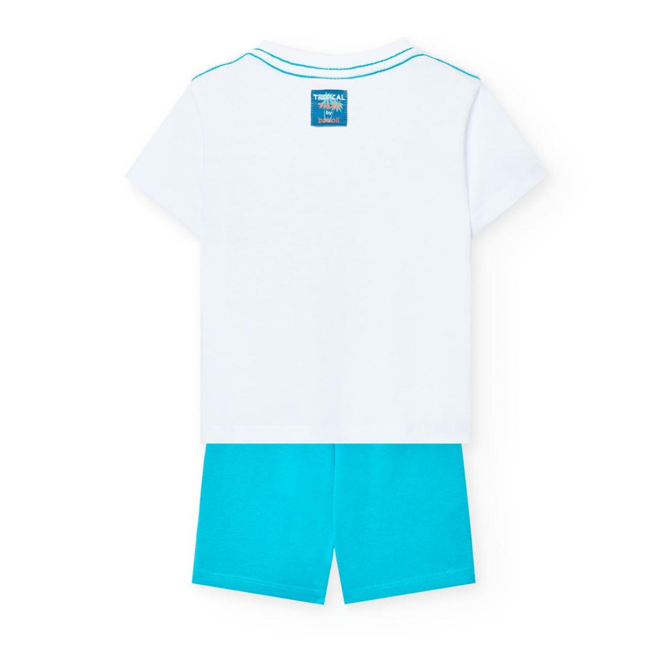 Σετ μακό αγόρι Boboli-321073-1100-White φωτογραφία
