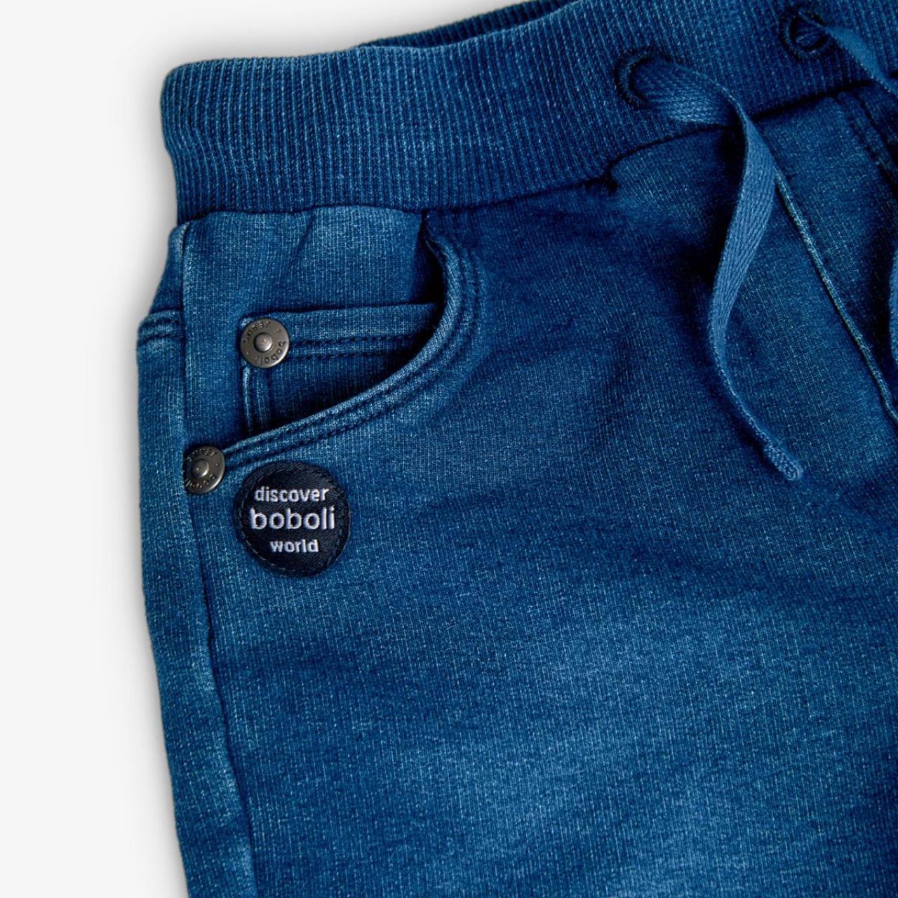 Βερμούδα φούτερ αγόρι Boboli-390259-BLUE