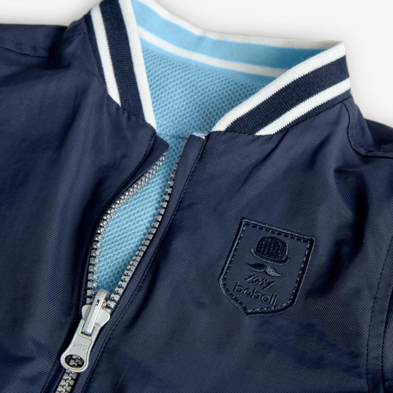 Μπουφάν λεπτό διπλής όψης αγόρι Boboli-711379-2440-Navy φωτογραφία