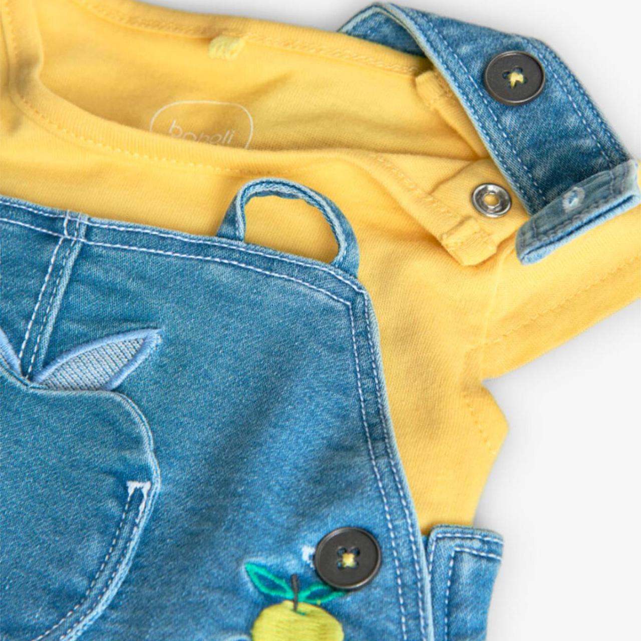 Σετ φόρεμα μπεμπέ κορίτσι Boboli-131016-1212-Blue φωτογραφία