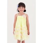 Φόρεμα τούλι κορίτσι Angel's Face-Zigzag Tulle Dress-sherbert