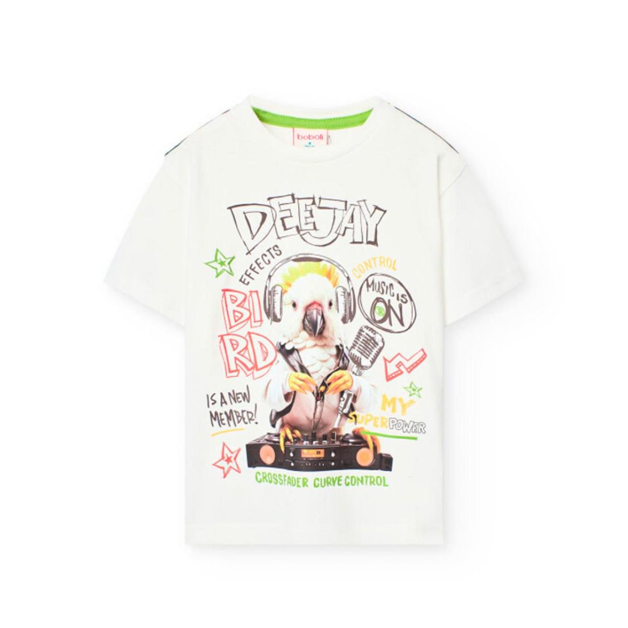 BOBOLI Μπλούζα μακό αγόρι Boboli-591016-1111-White