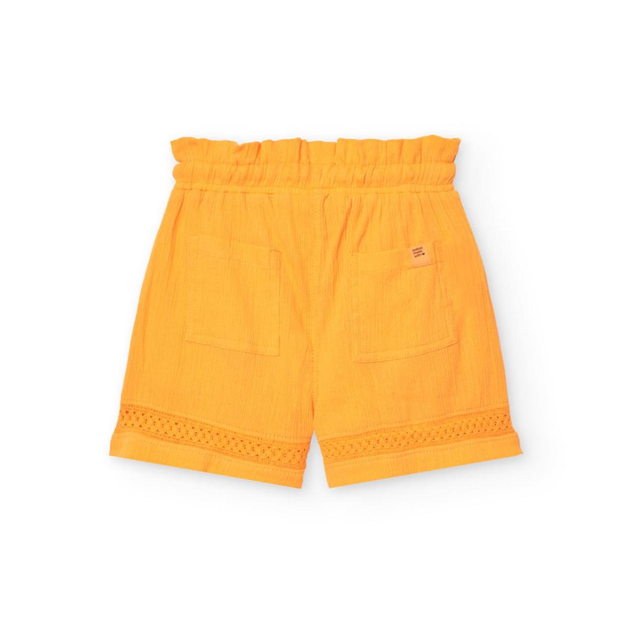 Σορτς ύφασμα κορίτσι Boboli-421063-1213-Yellow φωτογραφία