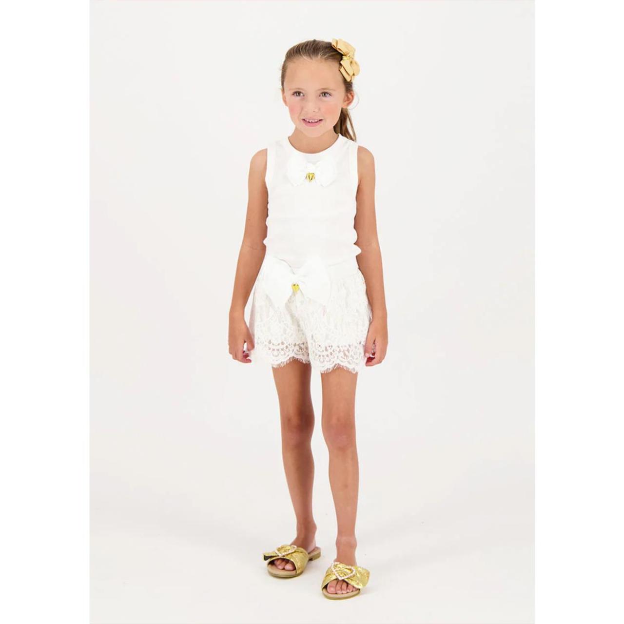 Μπλούζα μακό κορίτσι Angel's Face-Virginia Vest Top-Snowdrop φωτογραφία