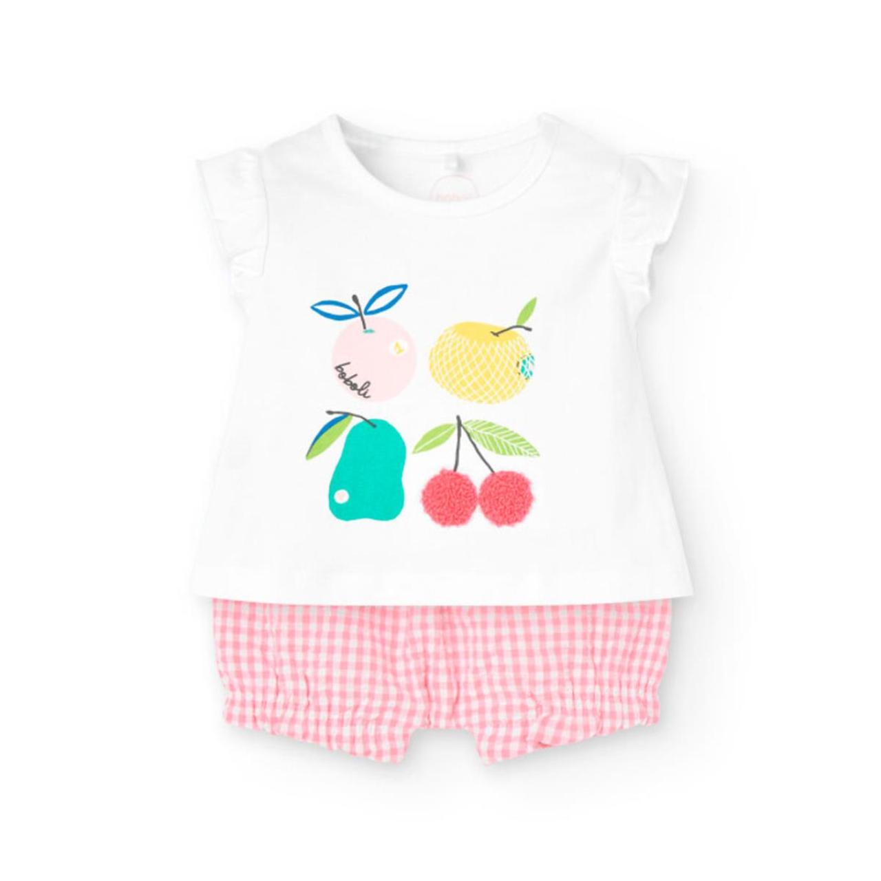 BOBOLI Σετ μπεμπέ κορίτσι Boboli-131049-1100-White