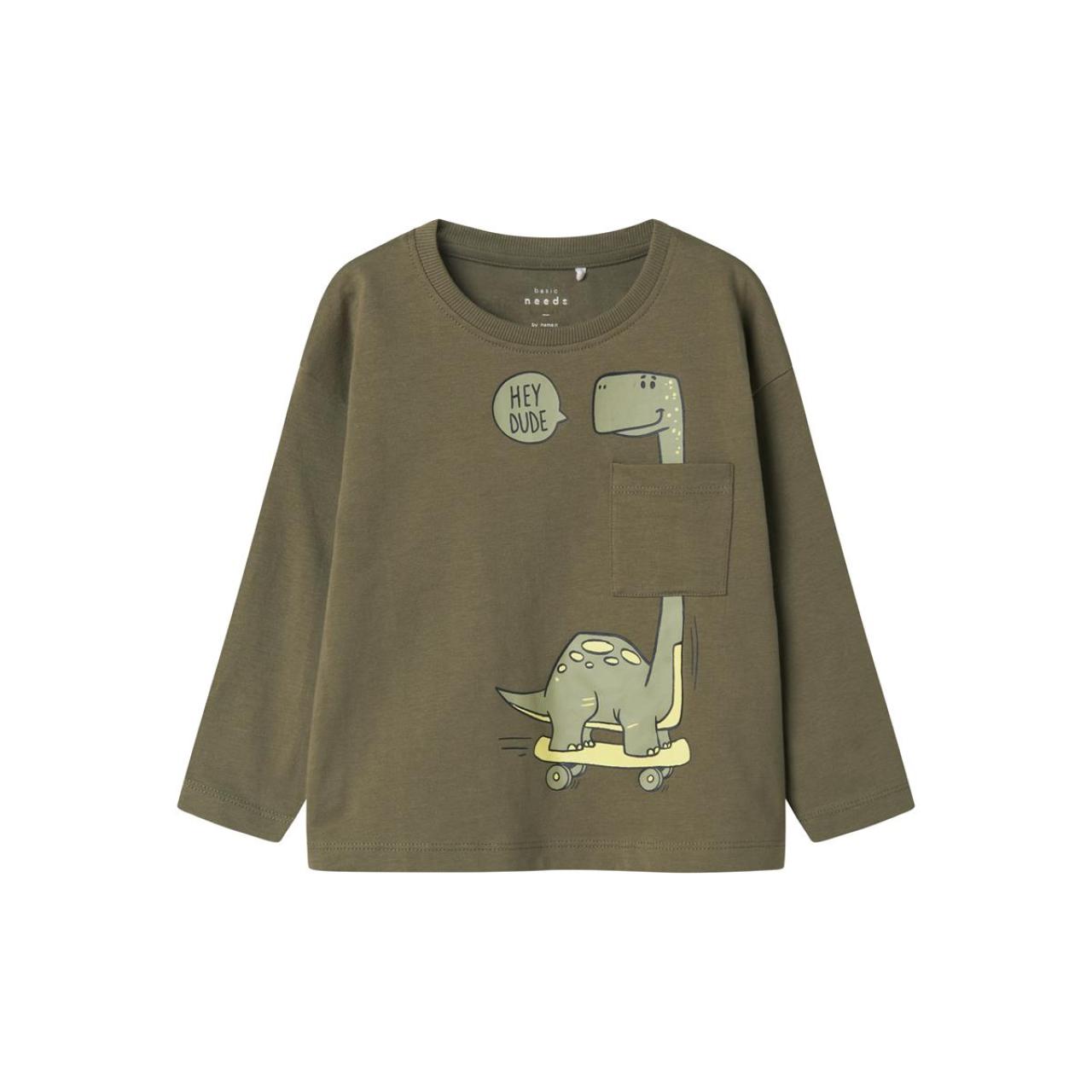 Name it Μπλούζα μακό αγόρι name it-13238183-Dusty Olive