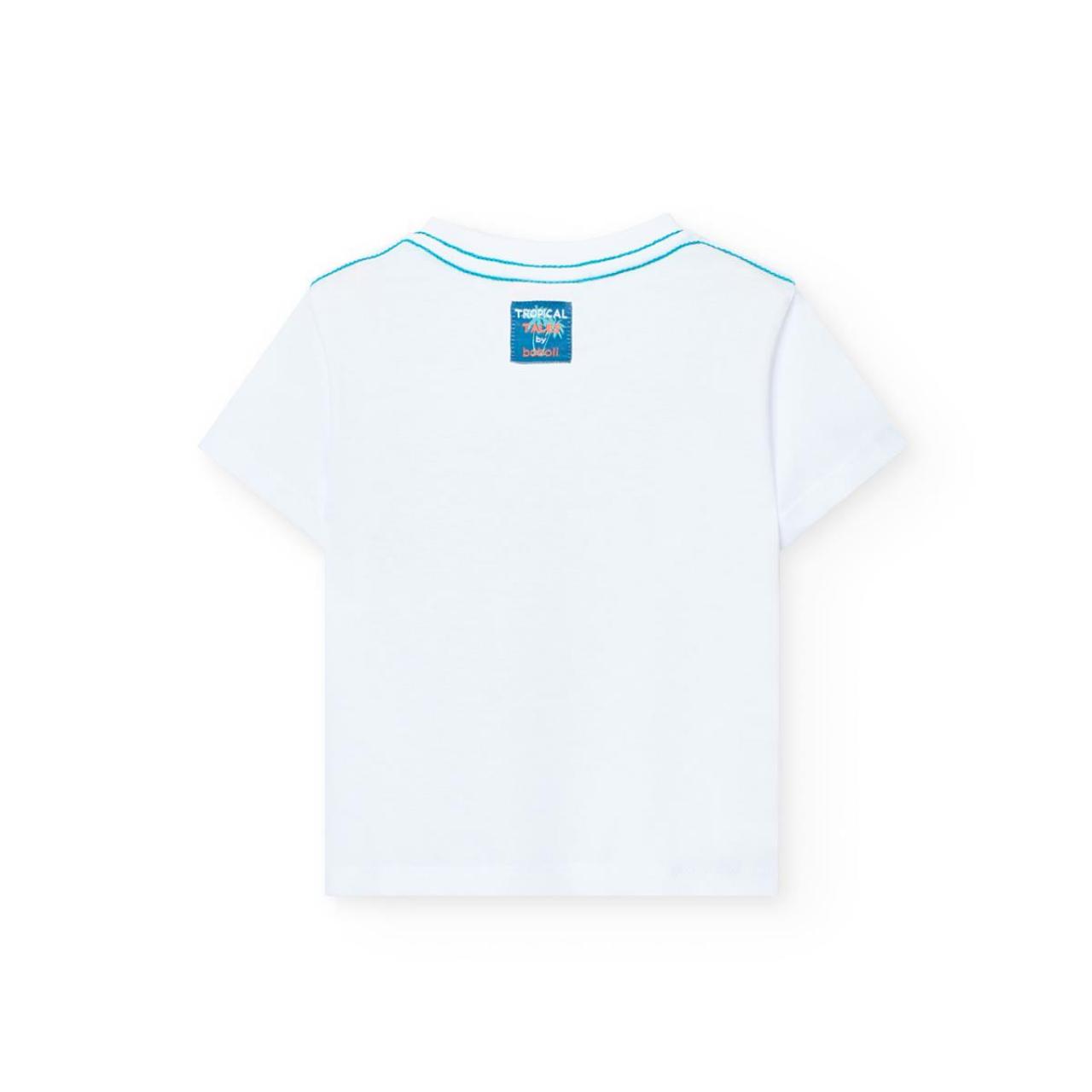 Σετ μακό αγόρι Boboli-321073-1100-White φωτογραφία