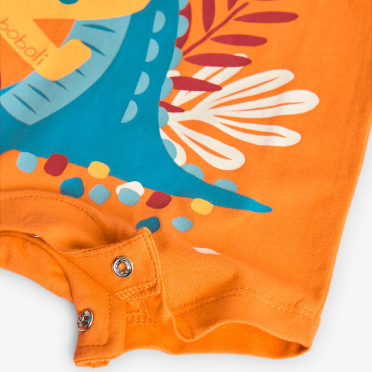 Φορμάκι μπεμπέ αγόρι Boboli-121206-5168-Orange φωτογραφία