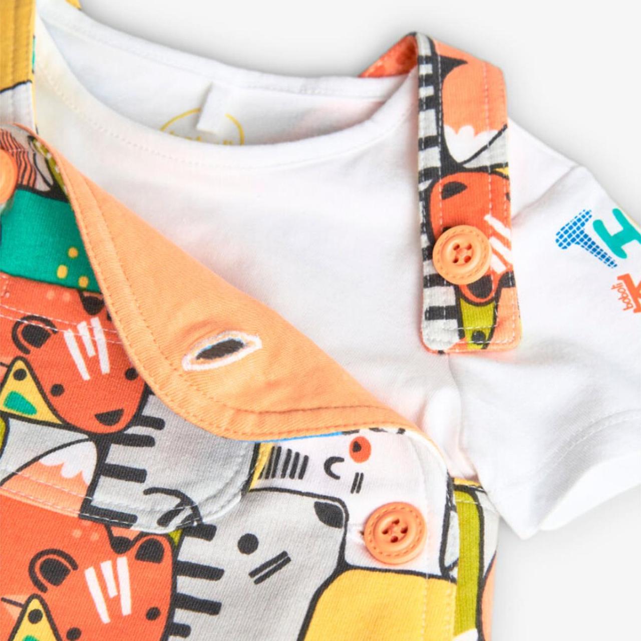 Σετ σαλοπέτα φούτερ μπεμπέ αγόρι Boboli-131162-3892-Multicolor φωτογραφία