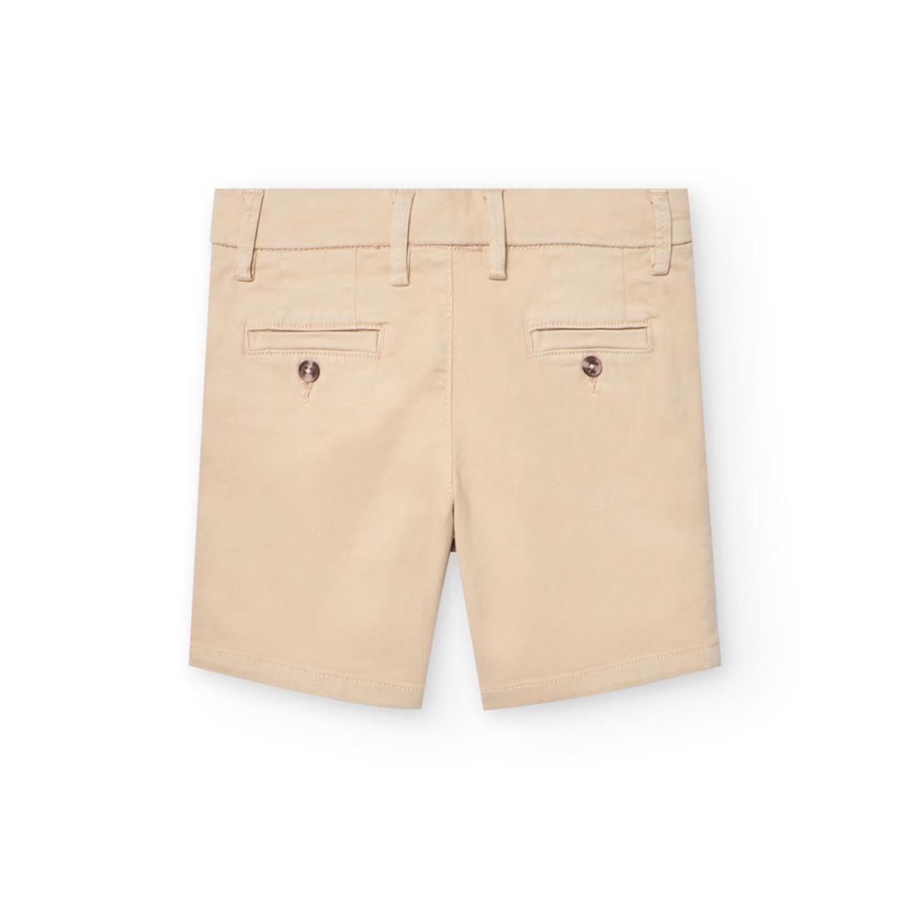 Βερμούδα ύφασμα αγόρι Boboli-731090-7399-Beige φωτογραφία
