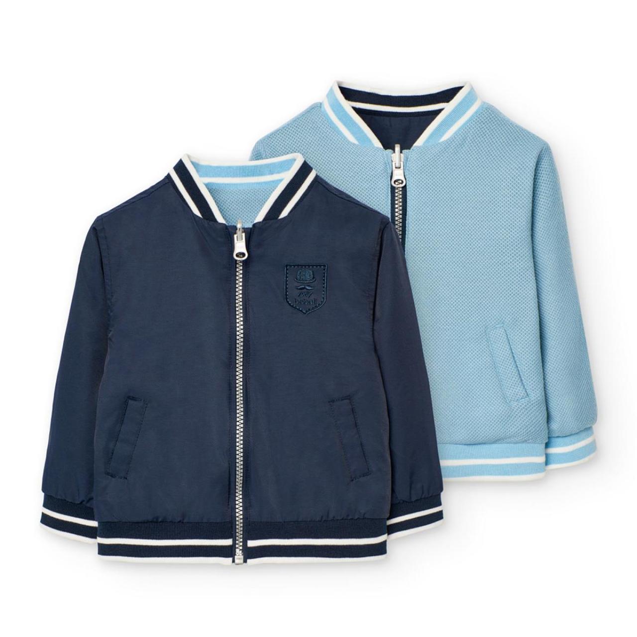 BOBOLI Μπουφάν λεπτό διπλής όψης αγόρι Boboli-711379-2440-Navy