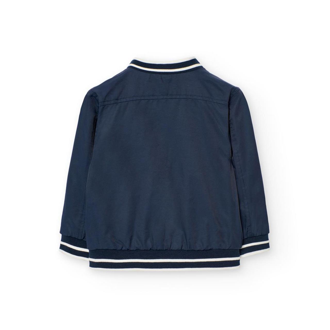 Μπουφάν λεπτό διπλής όψης αγόρι Boboli-711379-2440-Navy φωτογραφία