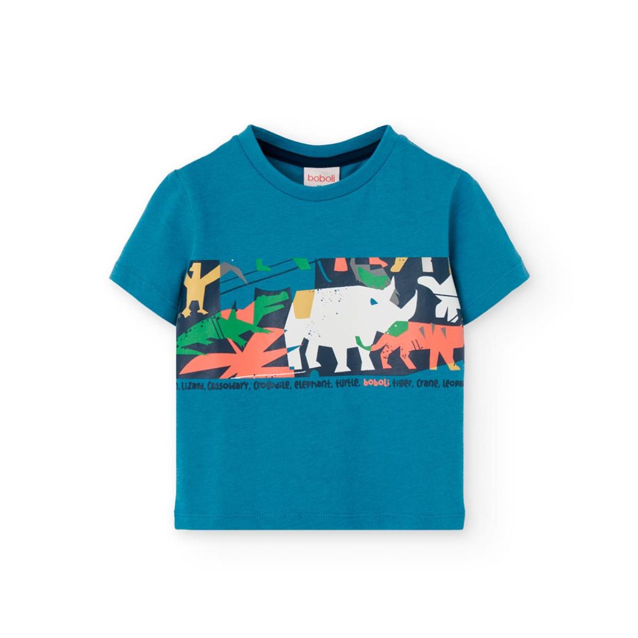 BOBOLI Μπλούζα μακό αγόρι Boboli-301082-2612-Blue